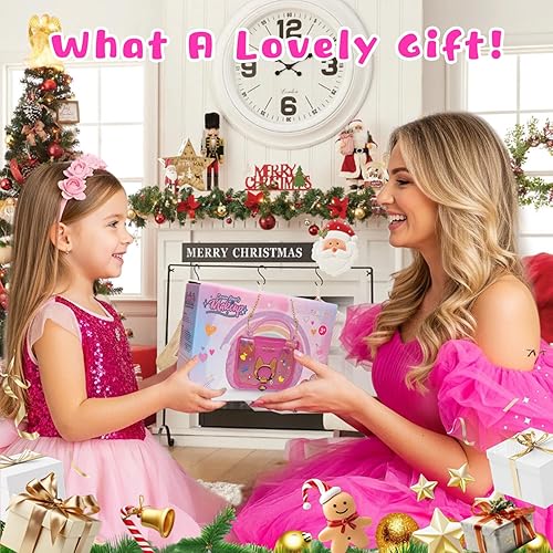 Miniatura 7 de Topsolid Kit de maquillaje para niñas, maquillaje real lavable para niños con espejo, juegos de maquillaje para niñas de 5 a 8 años, set