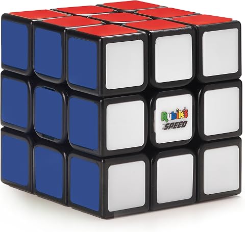 Rubik's magnetic 3x3 speed cube in classic colors.