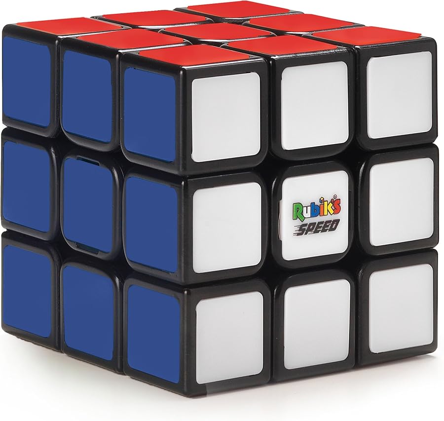 Rubik's magnetic 3x3 speed cube in classic colors.
