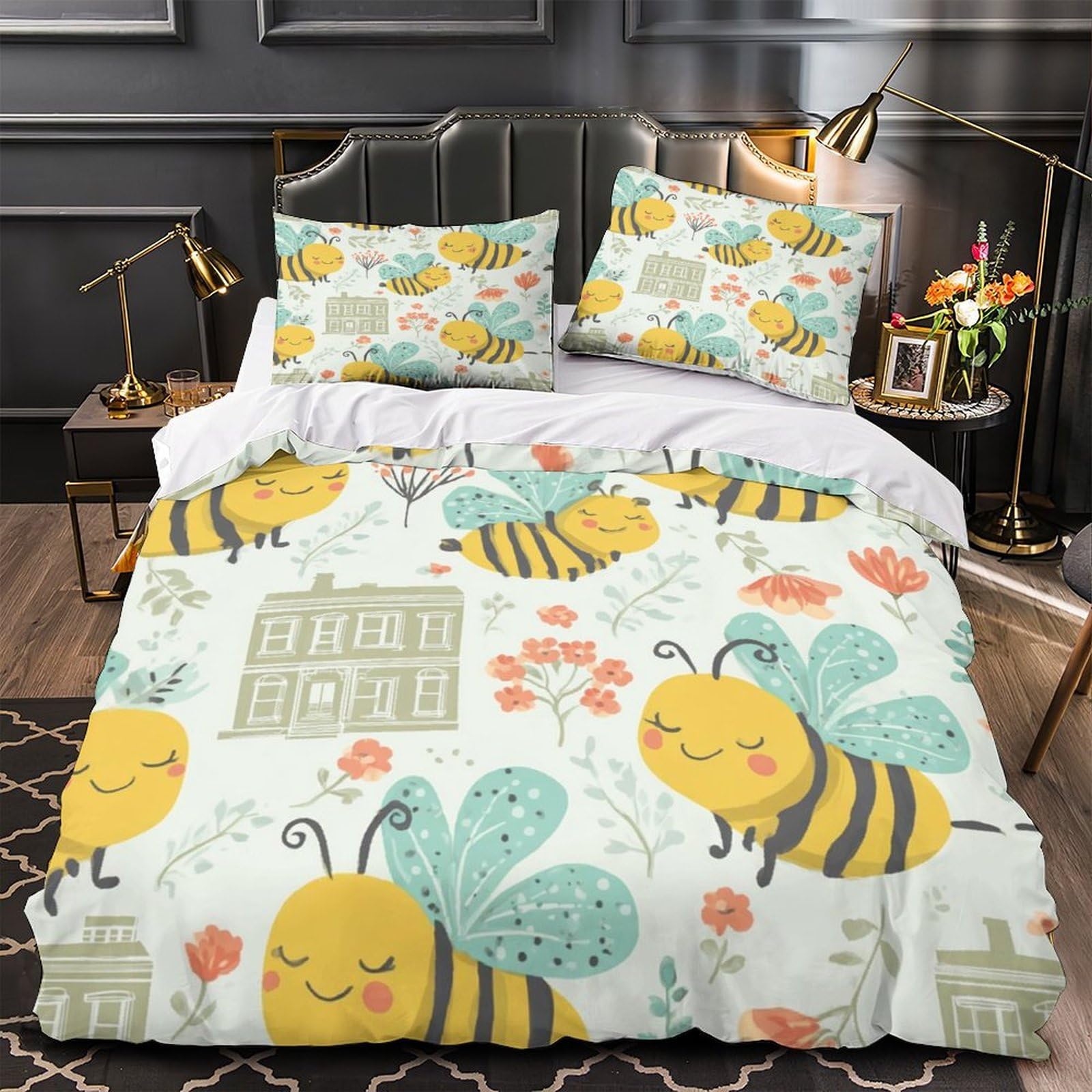 Housse de couette alpaga mignon pour créer un cocon douillet dans la chambre enfant