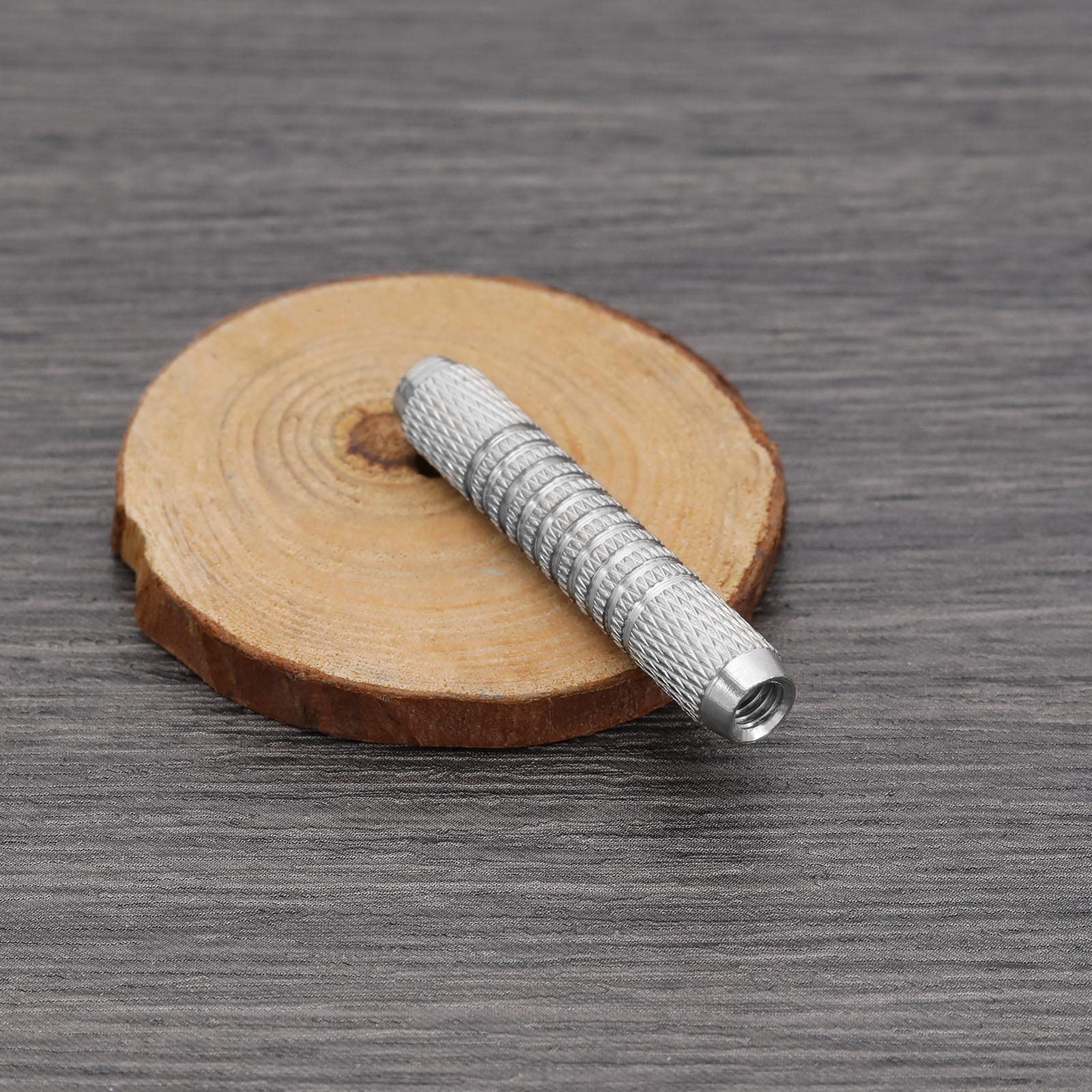 ECSiNG Lot de 12 barils de fléchettes avec joints toriques en caoutchouc 14 g - Accessoires de rechange 2BA - Filetage interne (6 noirs et 6 argentés)