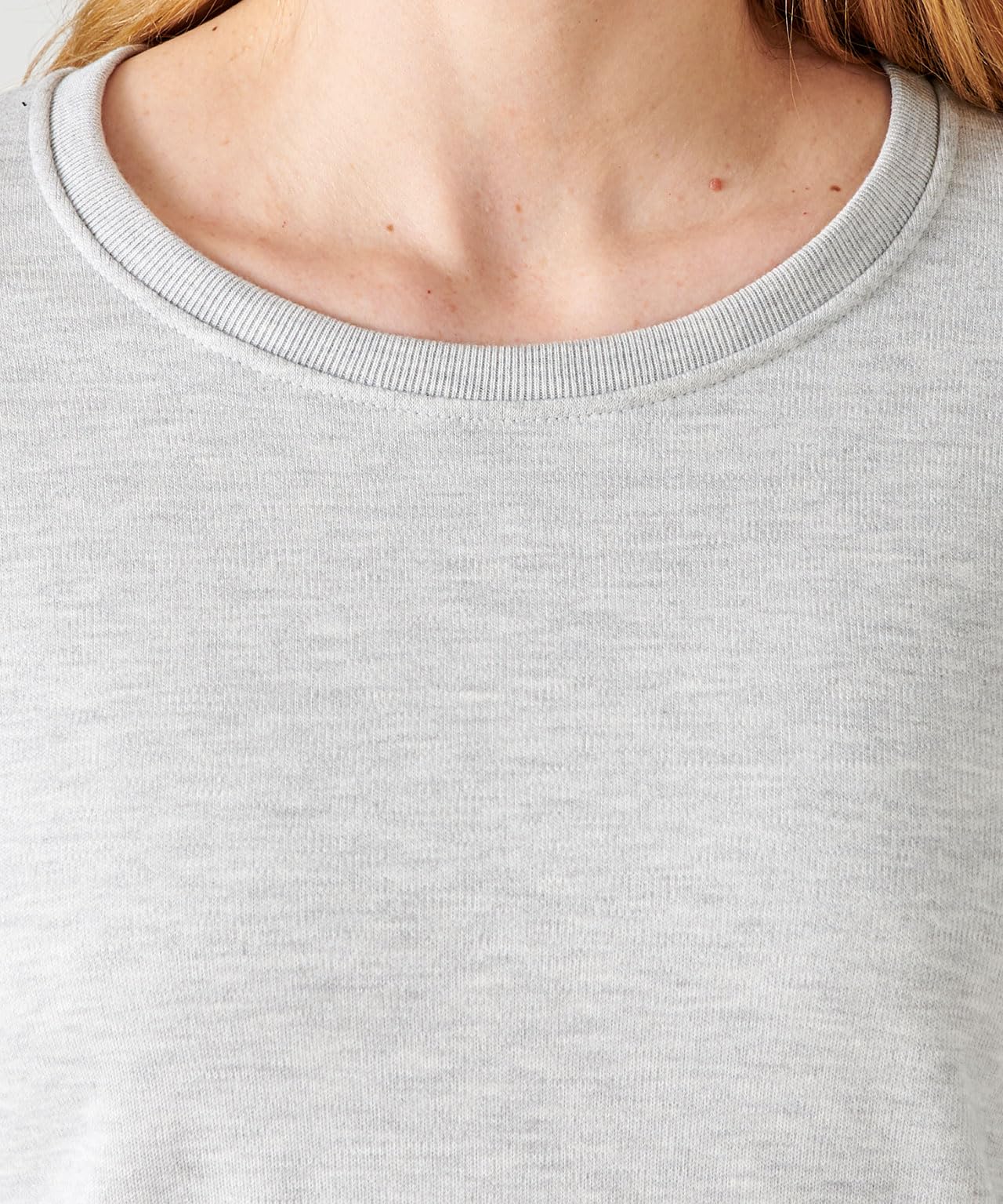 Damart T-Shirt Thermolactyl Manches Longues, Molleton GRA T-Shirt Femme (Lot de 1)