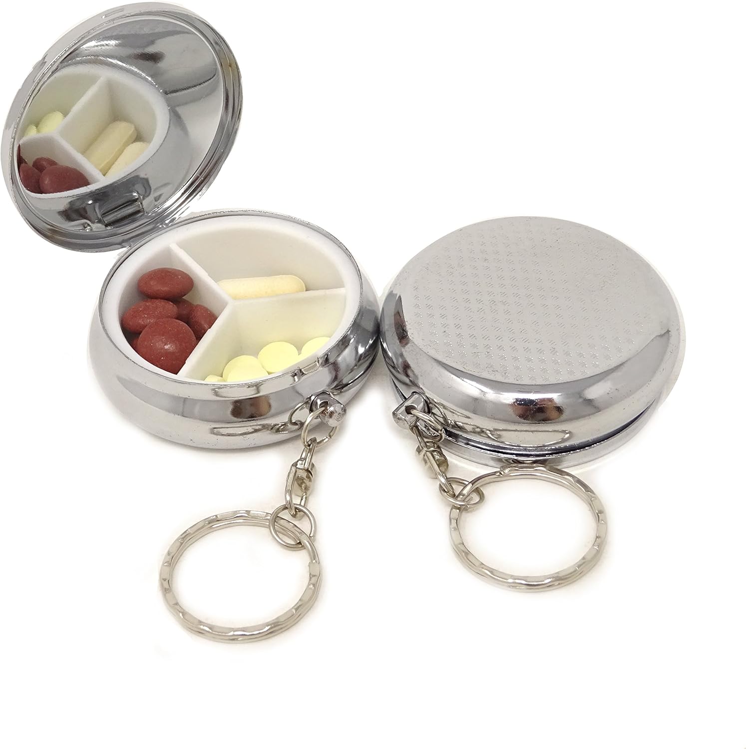 Photo Keychain Walgreensl015 Round White Pill - 2xcg2n0