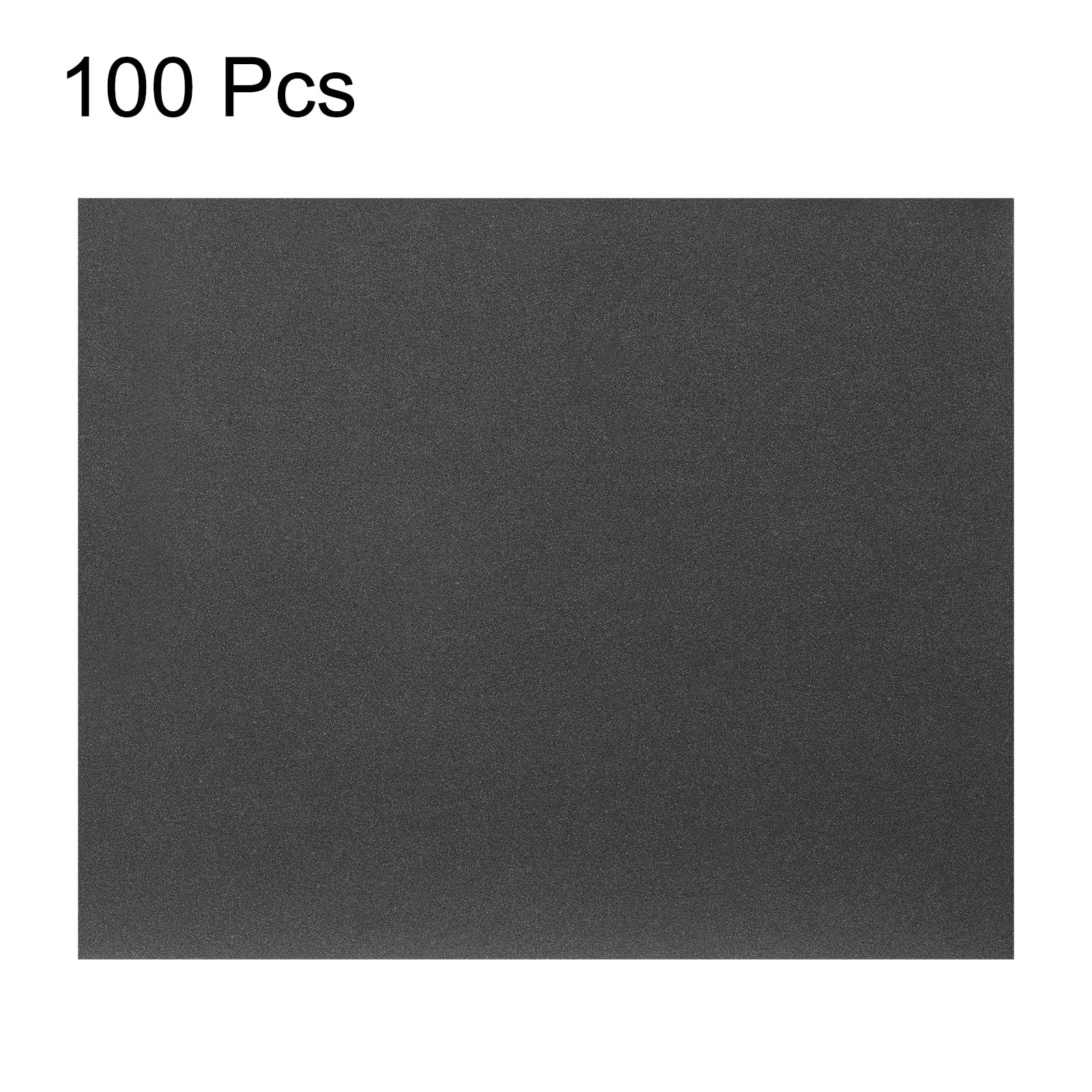QUARKZMAN 100 Stück Schleifpapier 180 Körnung 23 x 28 cm Wasserdicht Trägermaterial Siliziumkarbid Schleifblatt Nass Trocken Schleifen Für Holzveredelung Metallschliff Autopolieren
