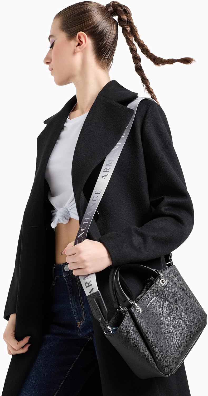 Armani Exchange Women's Wave Small Shopping Bag