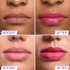 مصل Wonderskin Lip Oil Rehab - زيت شفاه متغير اللون من شفاف إلى وردي - مصل ملون غير لزج ومرطب ومنشط بدرجة الحموضة للشفاه الجافة (Kissed)