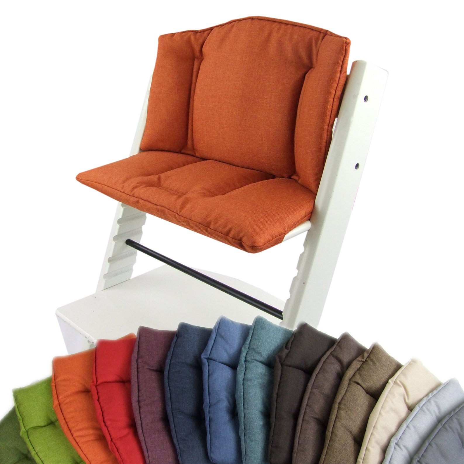 CEWROM Zitkussen Voor Stokke Tripp Trapp - Verdikt Antislip Kinderstoel Kussen Set
