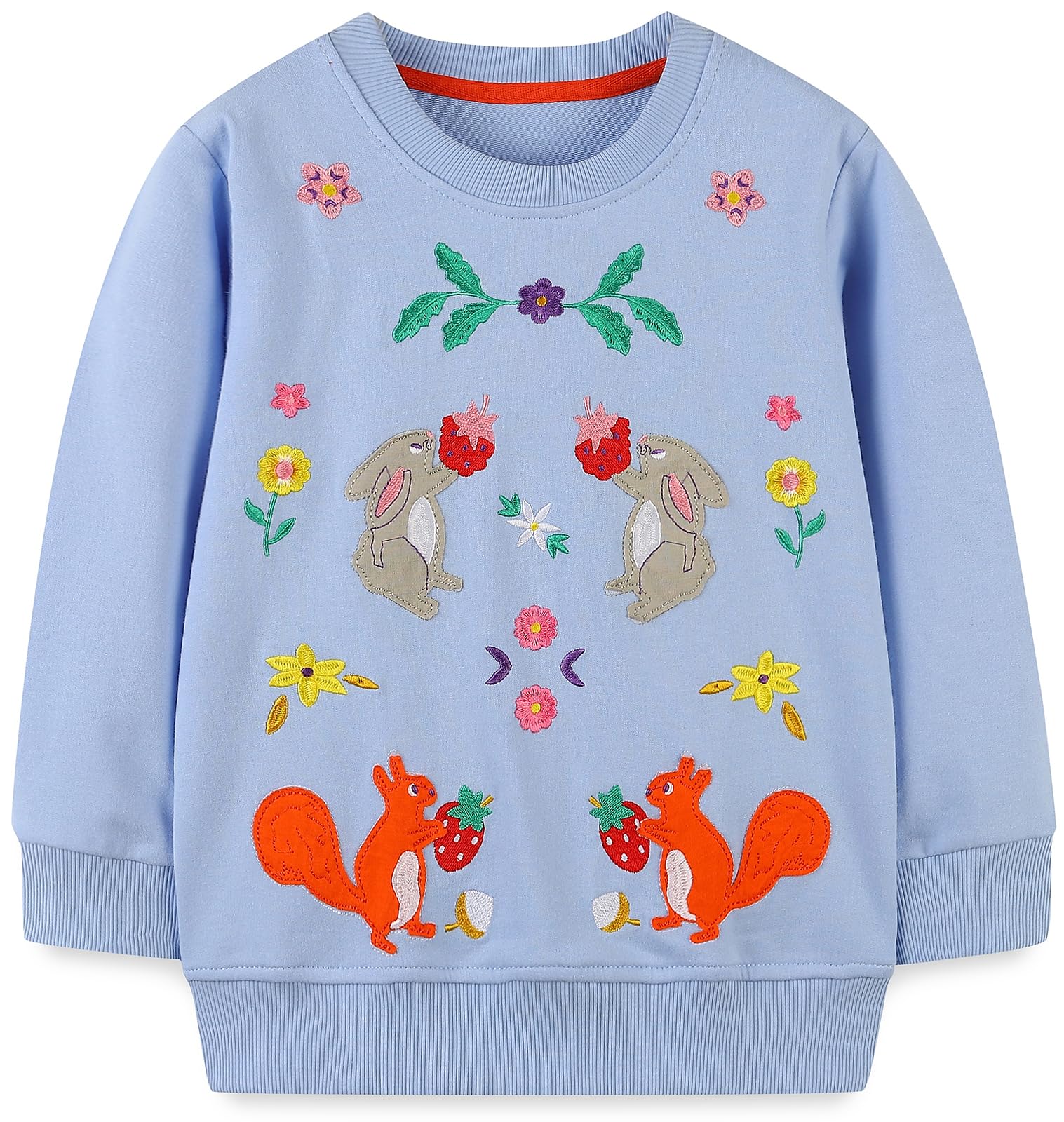 Girls Sweatshirt for Kids Cotton Top Casual Jumper Girl T Shirt Toddler Clothes Long Sleeve Pullover Age 1-12 Years — view 19