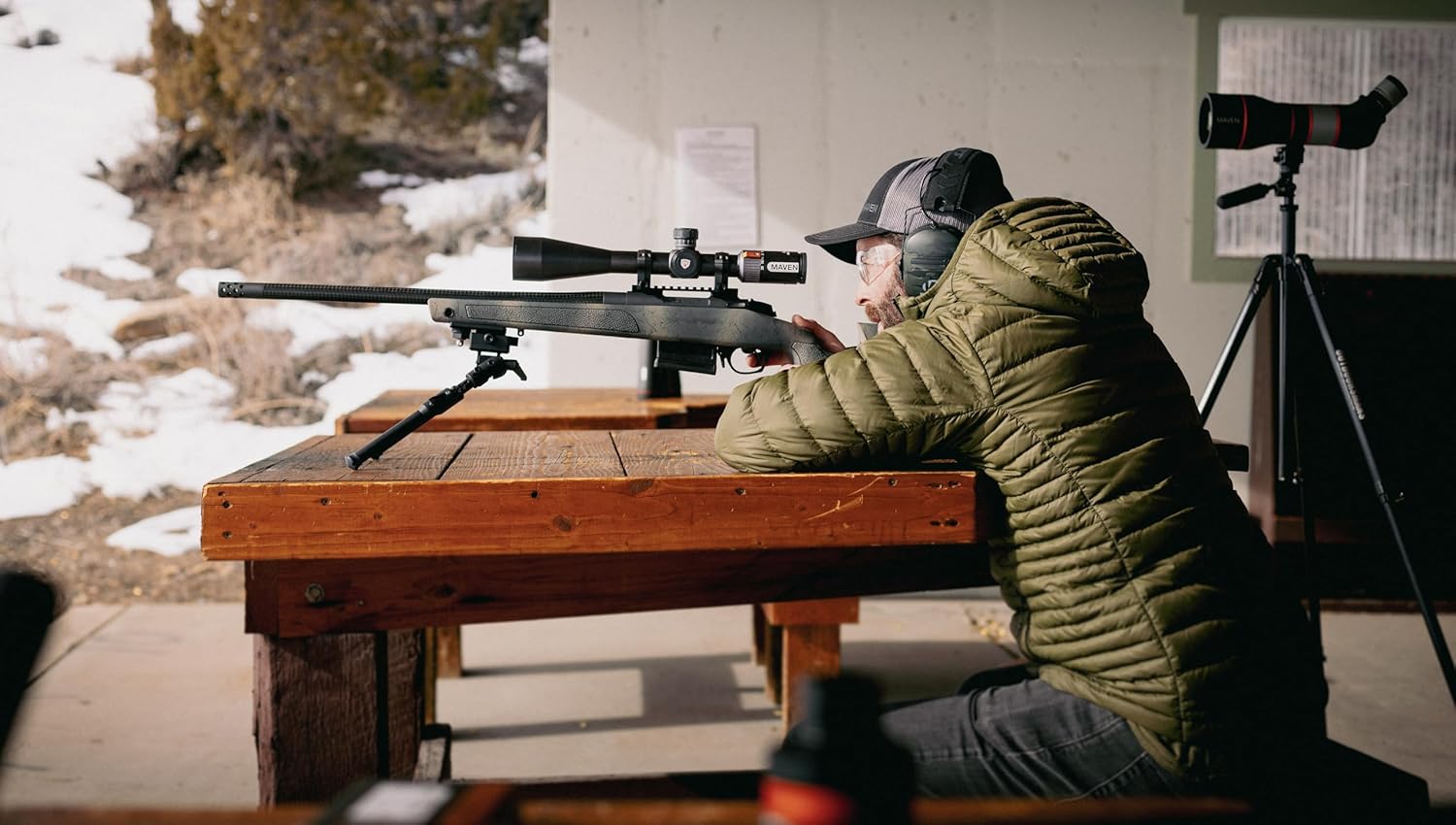 Maven CRS.3 4-20X50 FFP Hunting Riflescope Black/Grey