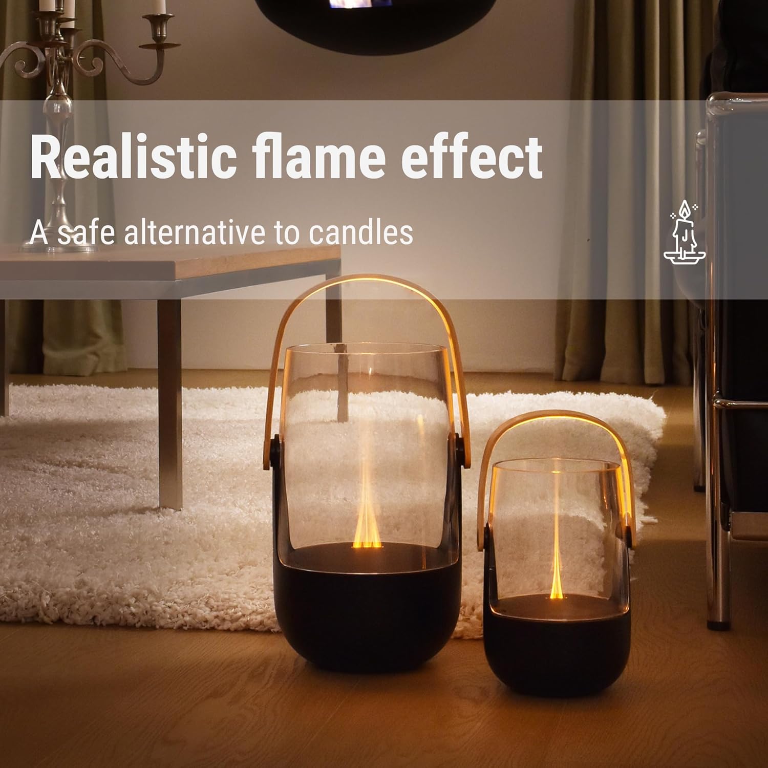 Sophie Little realistic flame effect