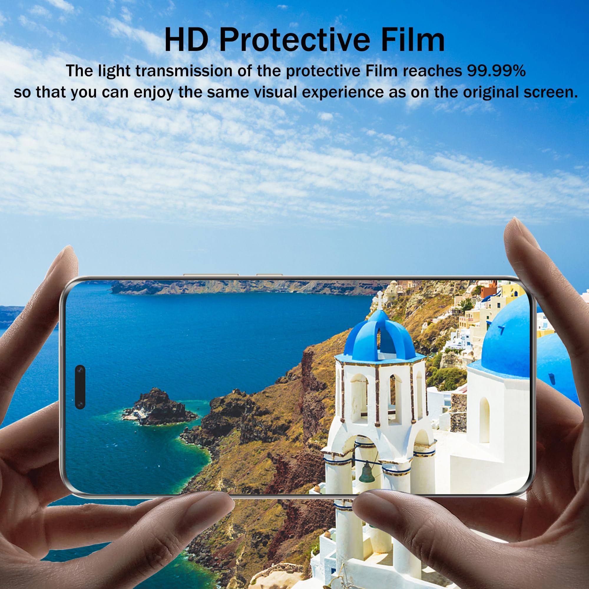 brotect Pellicola Copertura Completa per Honor Magic 6 Pro 2 Pezzi - Full-Cover 3D Curvo