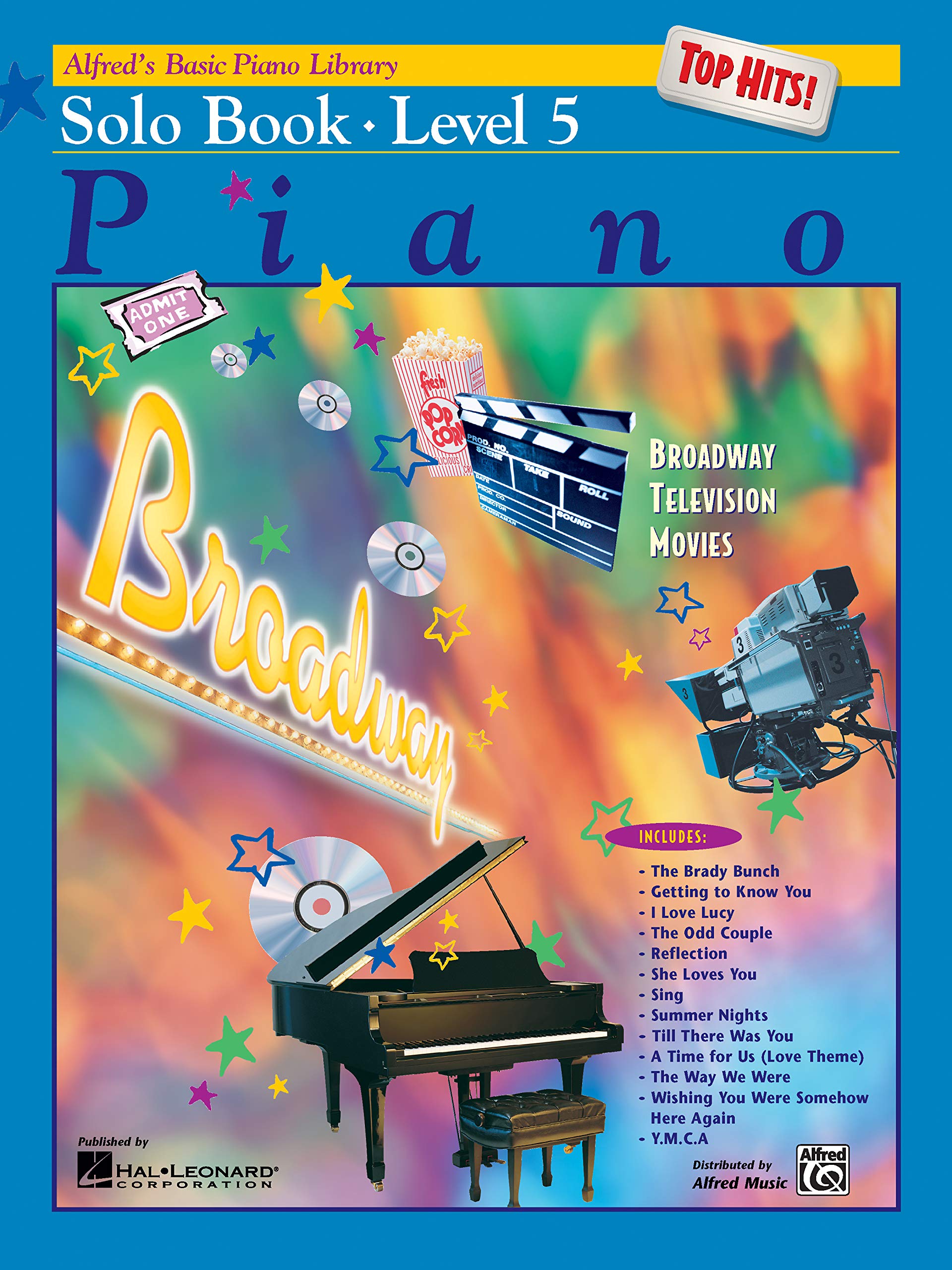 Alfred's Basic Piano Course: Top Hits! Solo Book Level 5 (Alfred's Basic Piano Library)