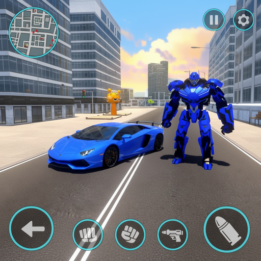 Roboter Kriegskampf 3D – Roboter Transformations Offline Shooter spiel