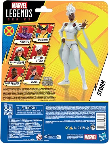 Miniatura 3 de Marvel Legends Series Storm, X-Men '97 Figuras de acción coleccionables de 6 pulgadas