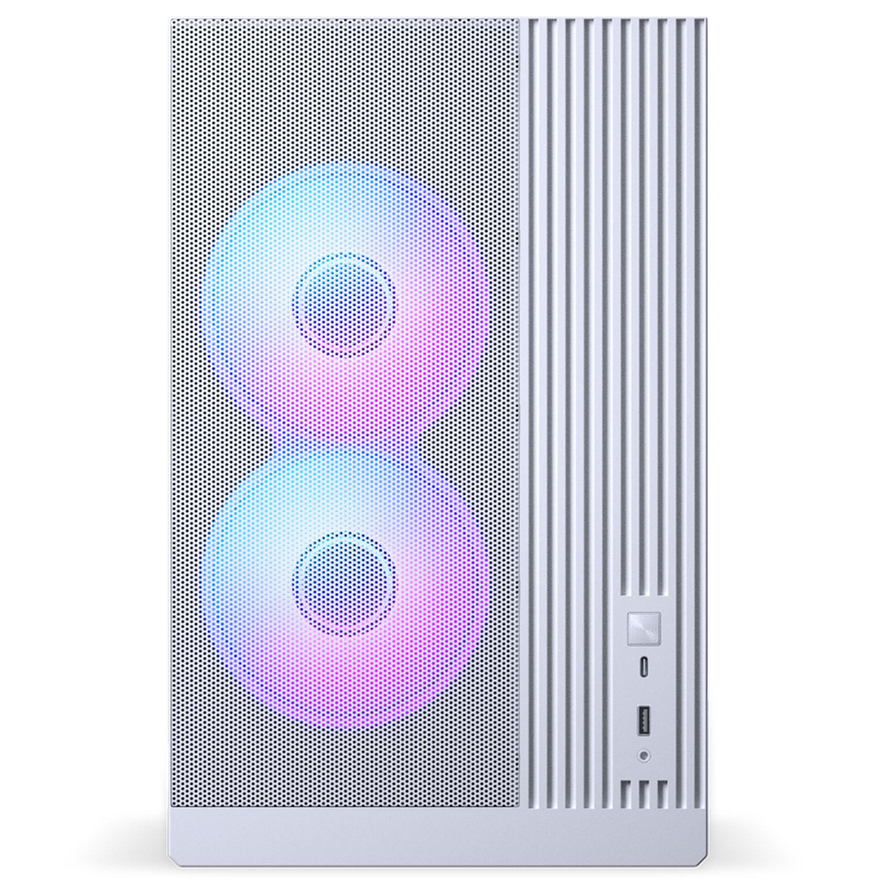 Phanteks XT M3 Caja PC Mini Torre Blanco - Caja Micro-ATX Compacta con Vidrio Templado, Soporte para Radiador de 360 mm y Tarjetas Gráficas de 430 mm - Sin Ventilador
