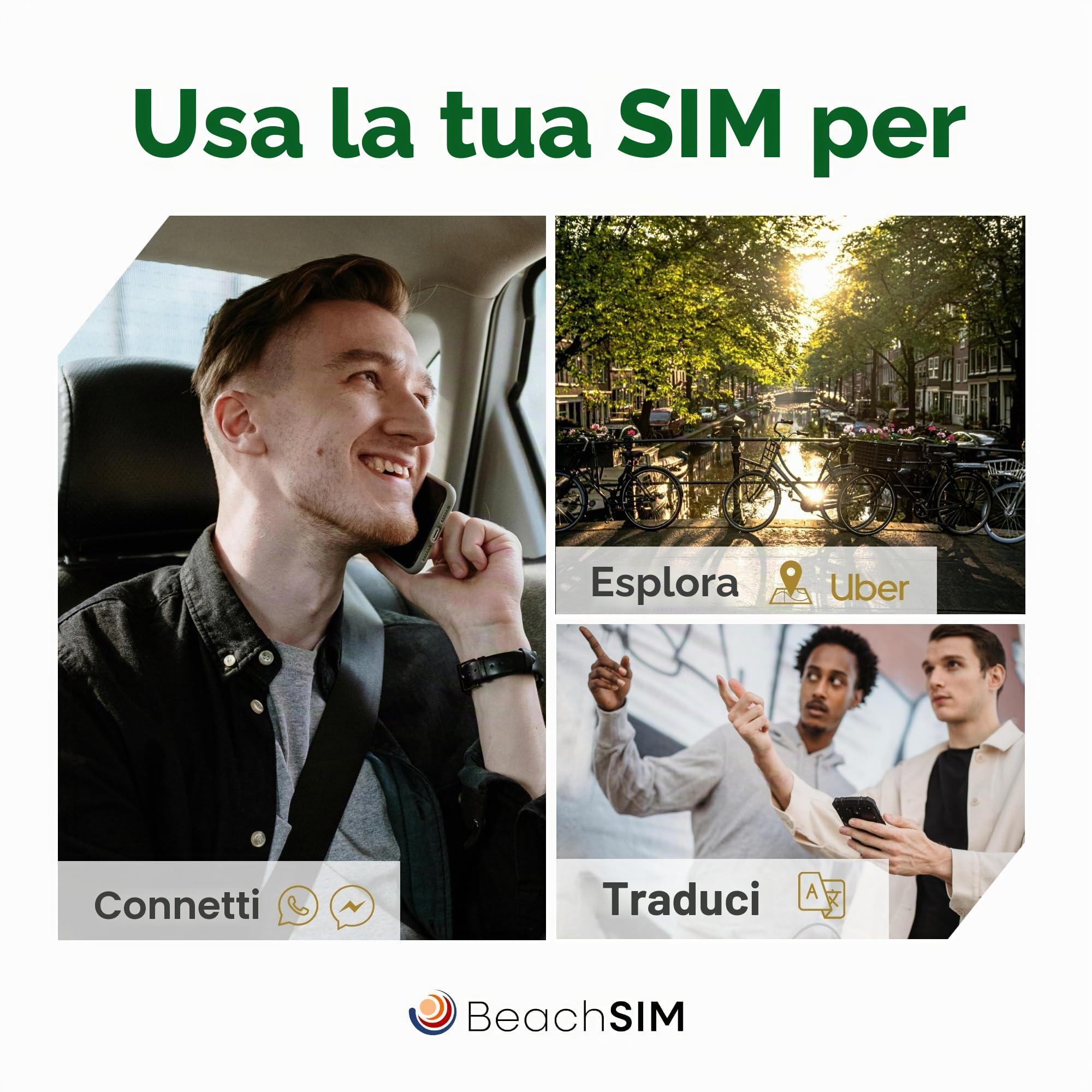 Scheda SIM Prepagata Anonima senza Registrazione ID, Funziona in Tutta l’UE, Numero Olandese Incluso
