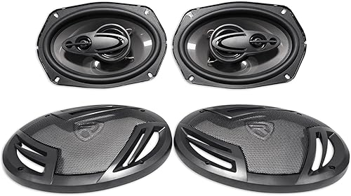 Miniatura 4 de Rockville 4 Altavoces RV694A 6x9 1000W de 4 vías  caja de bocina cuádruple