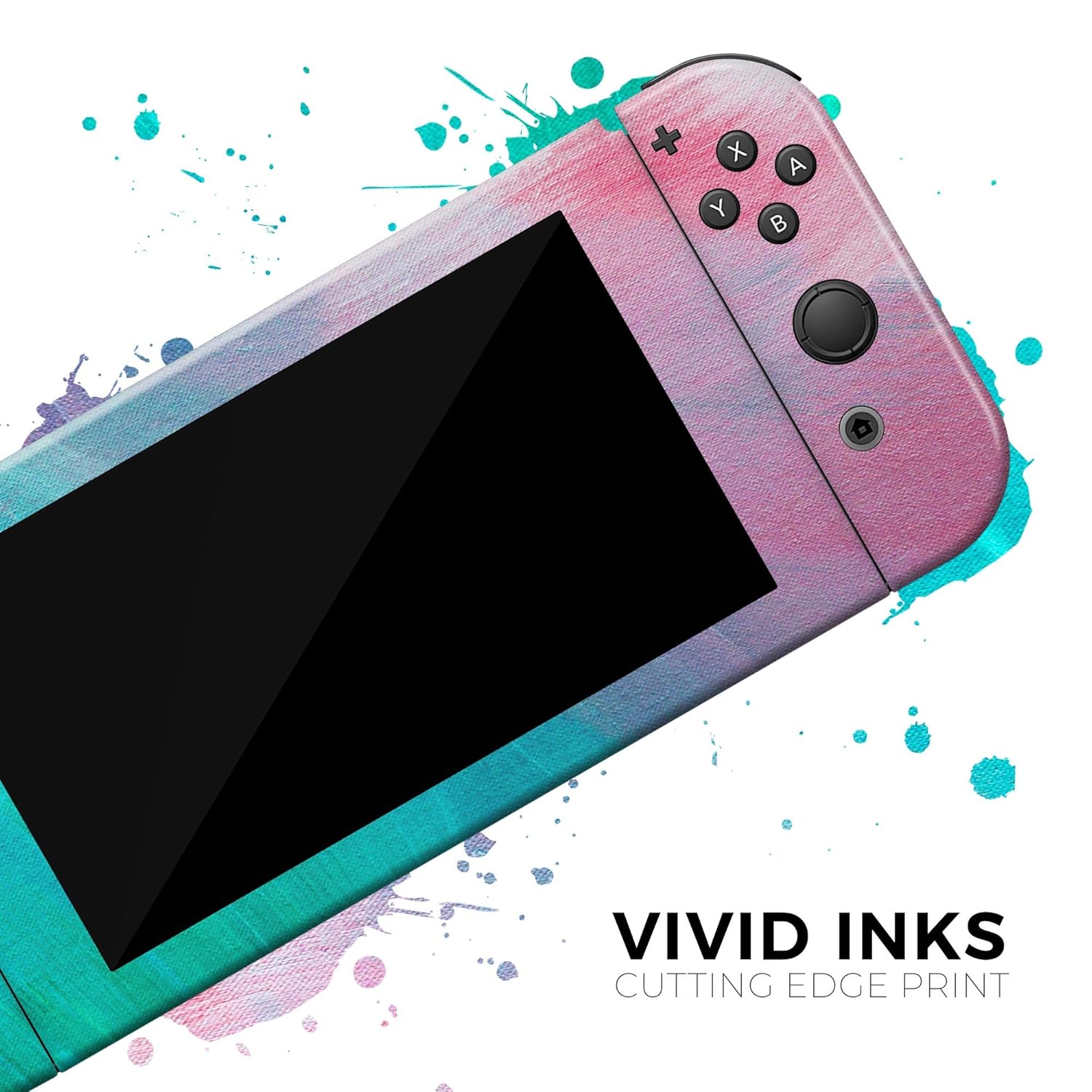 Design Skinz - Compatible with Nintendo Switch OLED Console Bundle - Skin Decal Protective Scratch-Resistant Removable Vinyl - Pastel Marble Surface