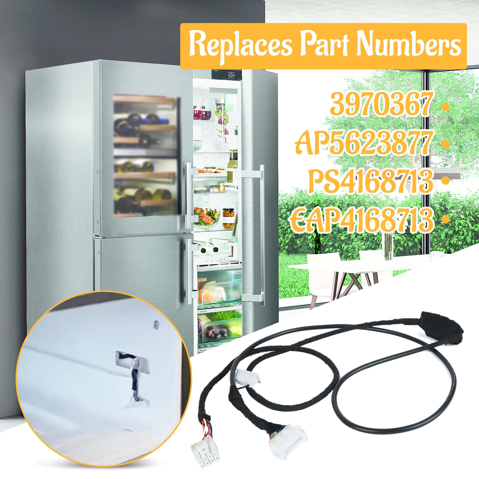 Amazon.com: GUOJINJISM New DA96-00640A, Refrigerator Wire Harness 