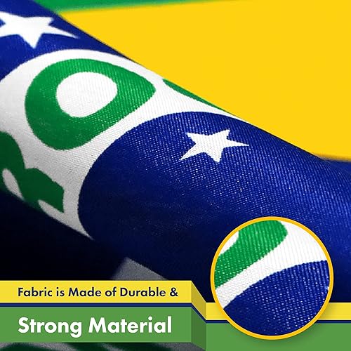 Vista 61 de G128 LiteWeave Pro Series - Bandera de Israel 3 x 5 pies LiteWeave Pro Series impreso poliéster 150D Bandera de país, interior y exterior