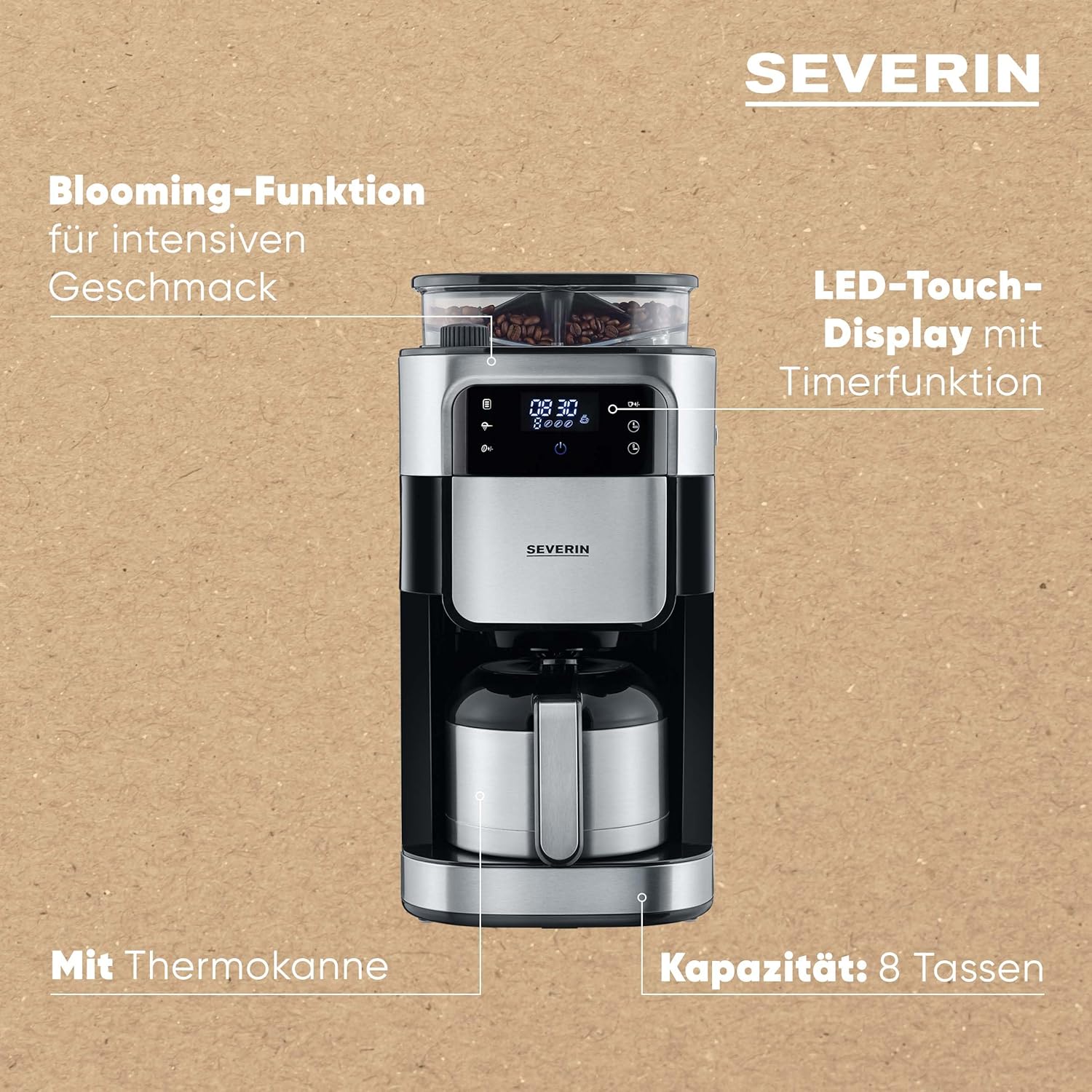 Severin Coffee Machine Grinder – Bild 4