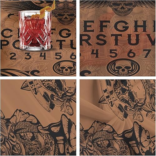 Miniatura 6 de Chiffon Table Runner for OutdoorIndoor Use - Lightweight Voile Sheer Table Cloth Dresser Scarves Dining Table Decor for Party - Halloween Witch