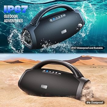 WKING パーティースピーカー Amazon.com: 330W PEAK Loudest Boom Box X20, 7.5