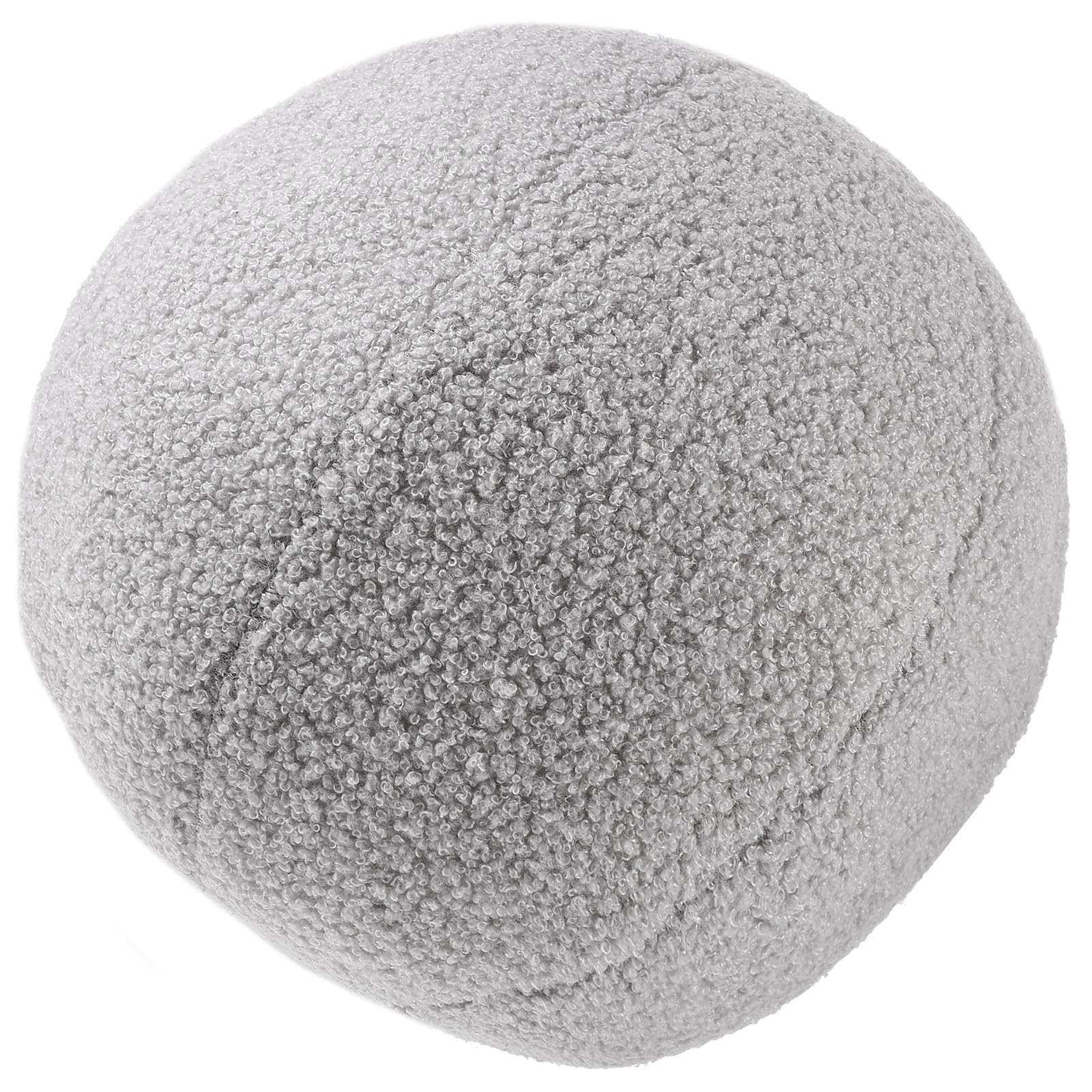 Coussin boule haut de gamme en peluche douce STOBAZA avec rembourrage coton PP durable
