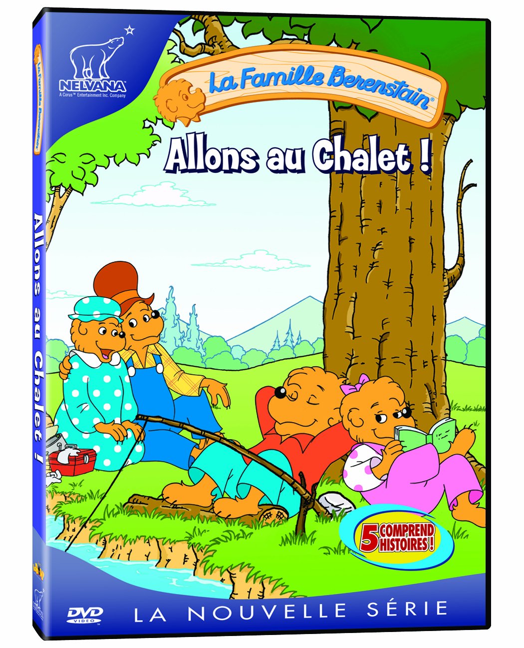 La Famille Berenstain:Allons au Chalet ! [DVD]