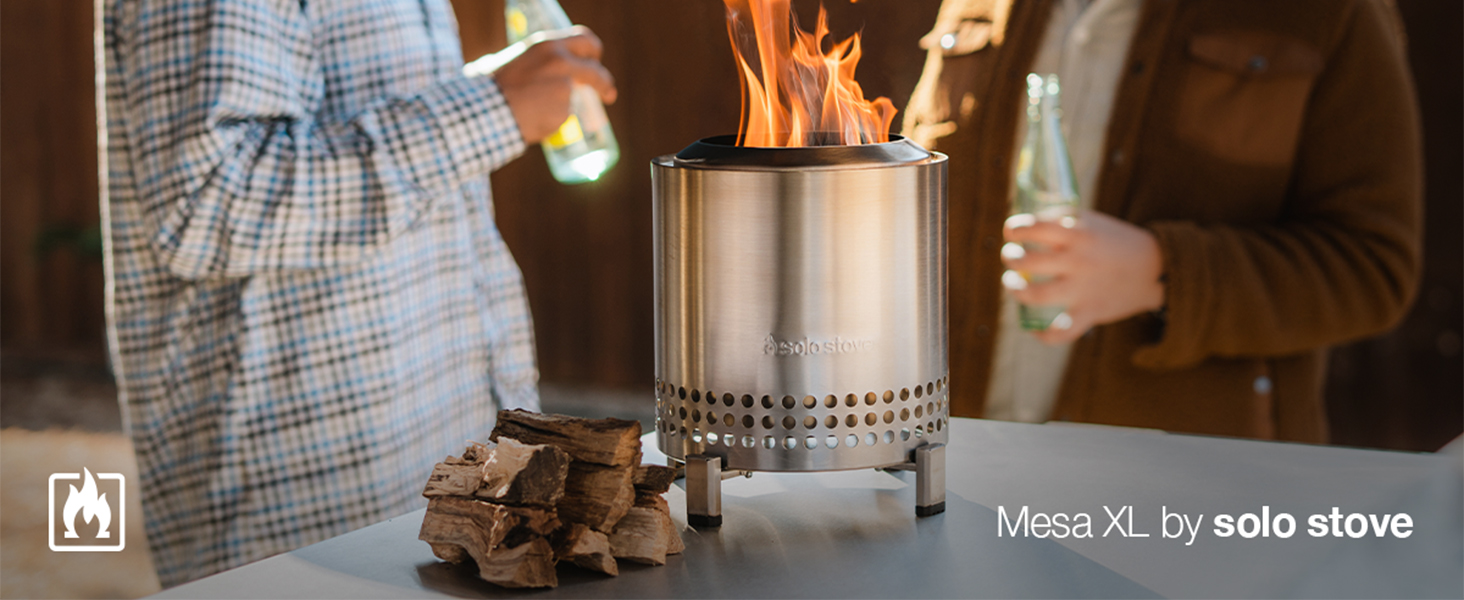 Solo Stove Mesa XL - Smokeless, Portable Outdoor Fire Pit