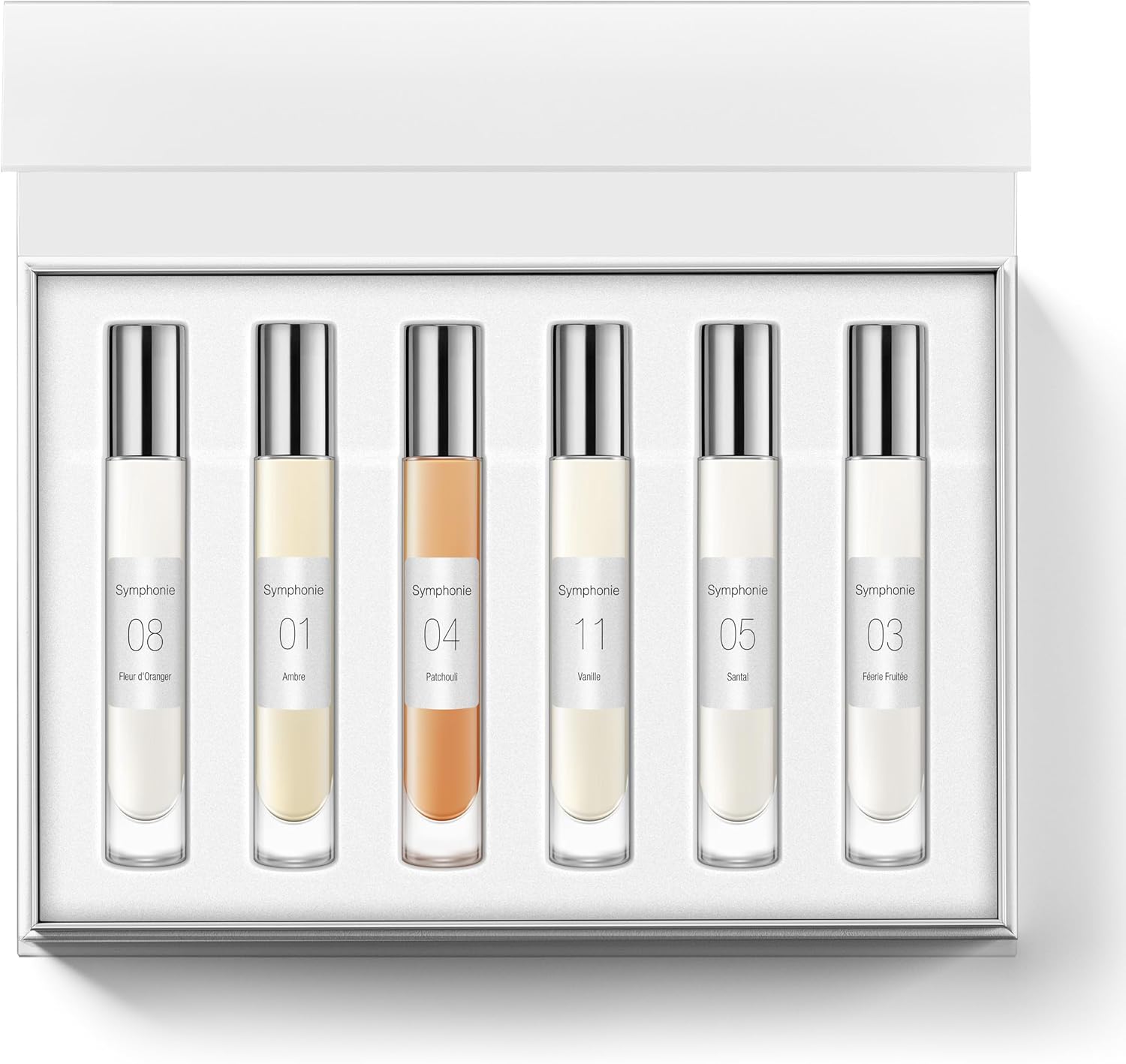 SYMPHONIE • Set van 6 verstuivers 10 ml • eau de parfum • parfum voor dames • collectie • EVAFLORPARIS
