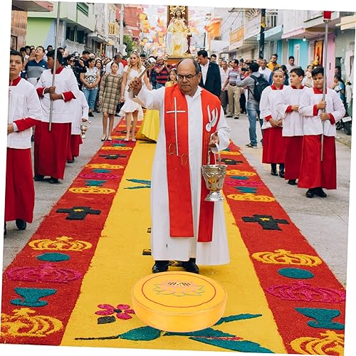 Miniatura 4 de 1 juego de manteles individuales redondos, cojín decorativo redondo con bandera de Inglaterra, cojines de suelo para adultos, asiento de jardín,