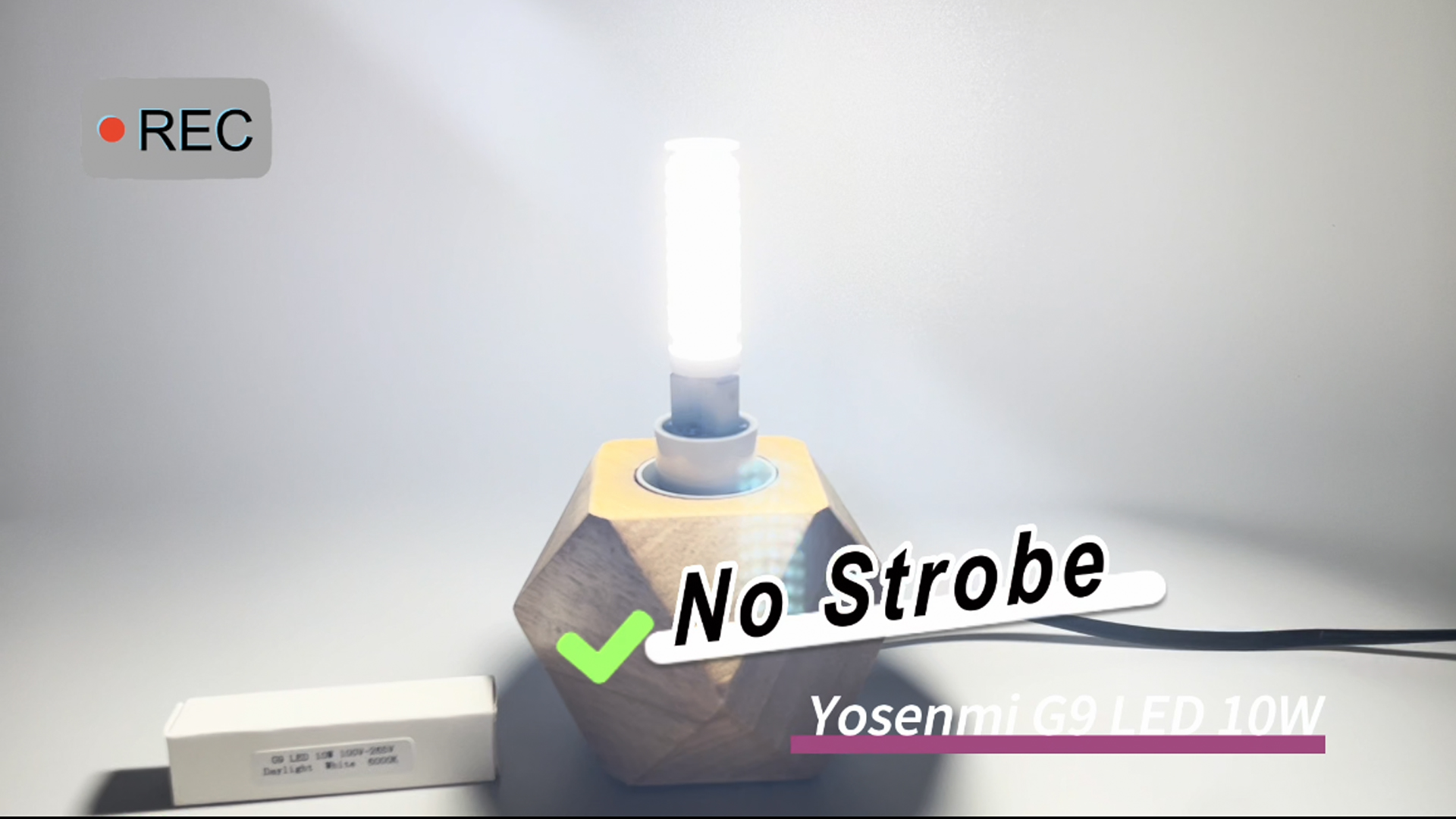 Yosenmi G9 LED Bulb 10W, 100W G9 Halogen Bulb Equivalent, 1200LM