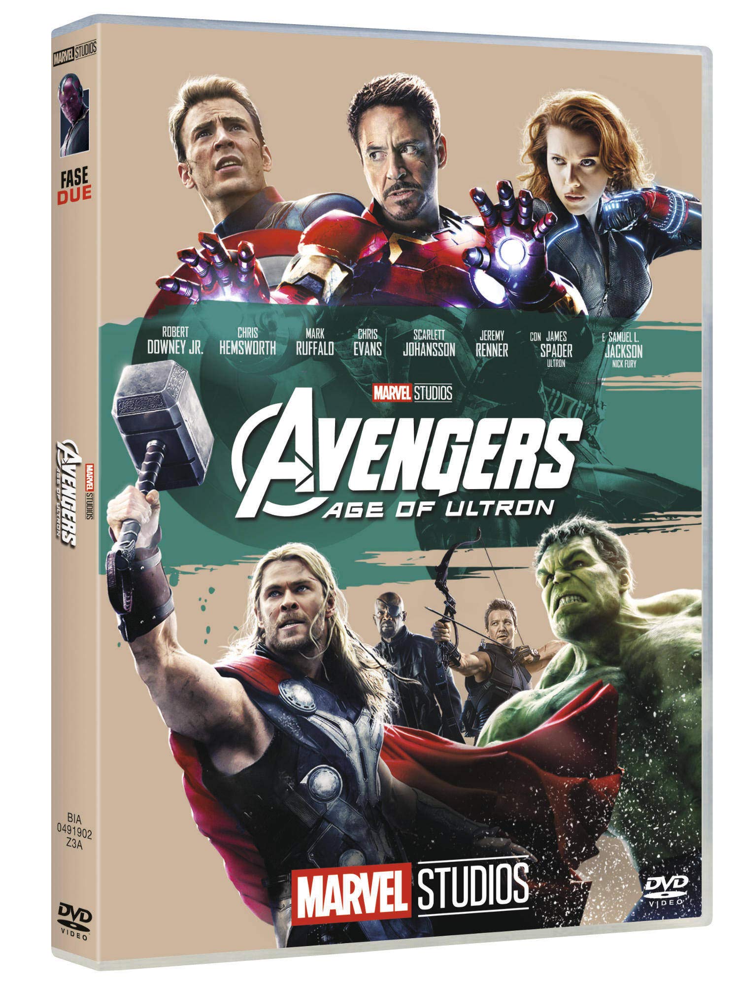 Avengers Age of Ultron 10° Anniversario Marvel Studios (DVD)