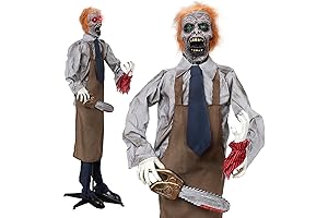 Inflatable Chainsaw Man Halloween Standing Decoration