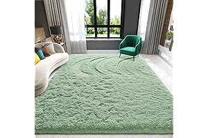 Soft and Cozy Sage Green Rug: An Essential Touch for Home Libraries