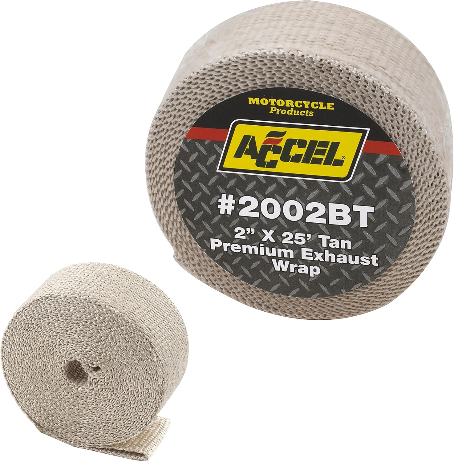 ACCEL 2002BT Tan 2" x 25'' Exhaust Wrap