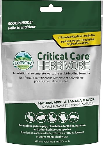 Miniatura 6 de Oxbow Animal Health Critical Care herbívoro sabor a anís bolsa de 1601oz 70104