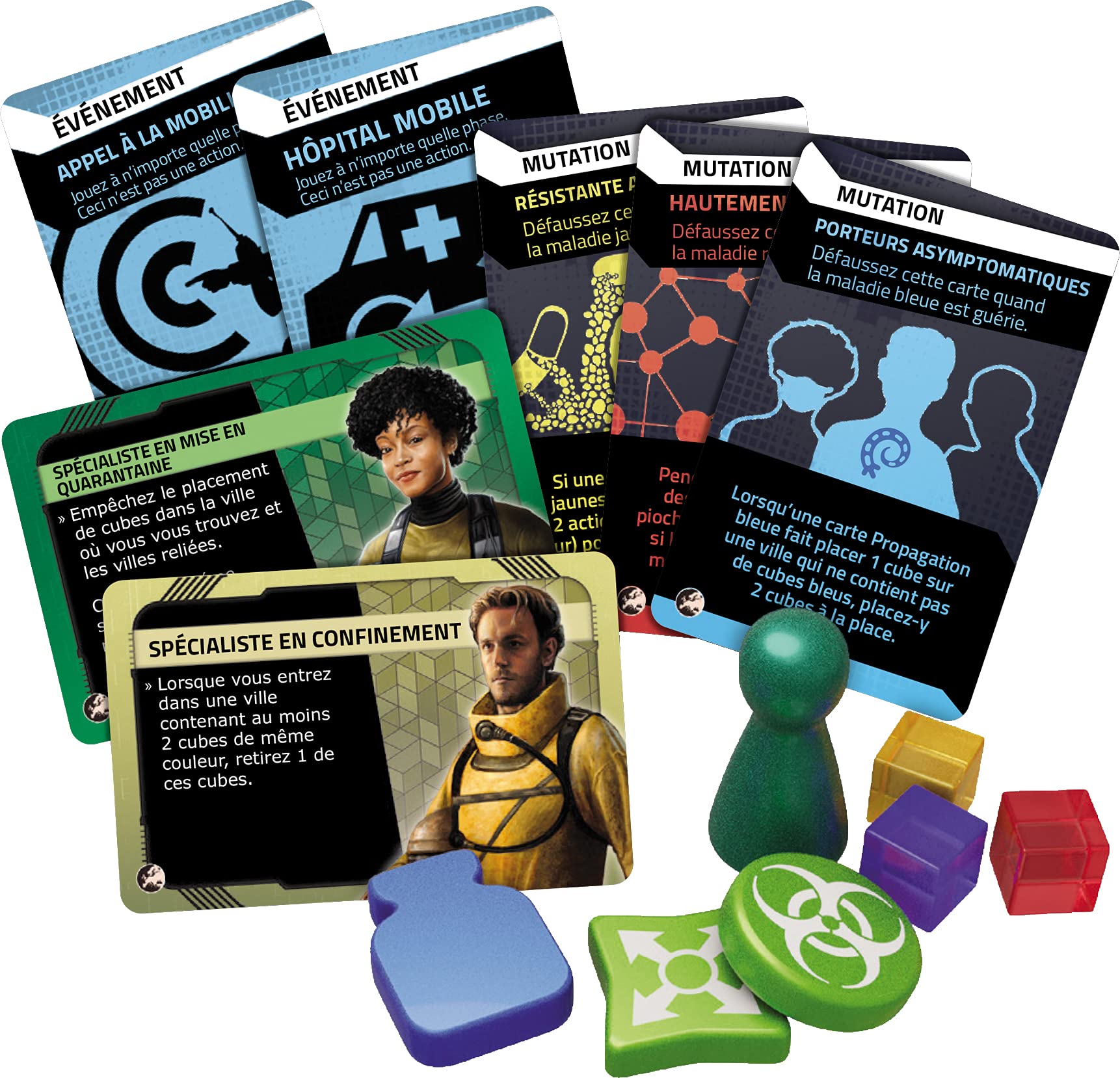 Asmodee Z-Man Games | Pandemic Zone Rouge : Europe | Jeu de société | Jeu coopératif | A partir de 8 Ans | 2 à 4 Joueurs | 30 Minutes