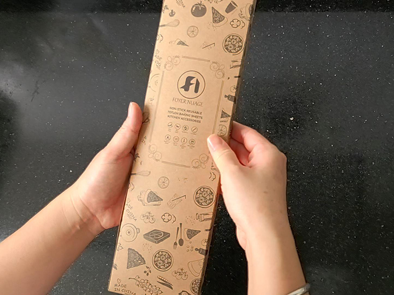 Herbruikbaar bakpapier met anti-aanbaklaag, bestand tegen hoge temperaturen, teflon, oven, magnetron, grill, bakmat, 60 x 40 cm