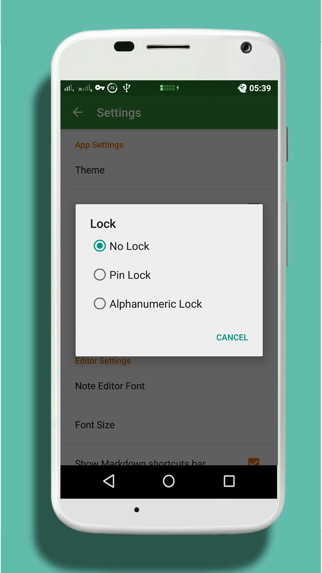 Evo Notes Secure Notepad App on Amazon Appstore
