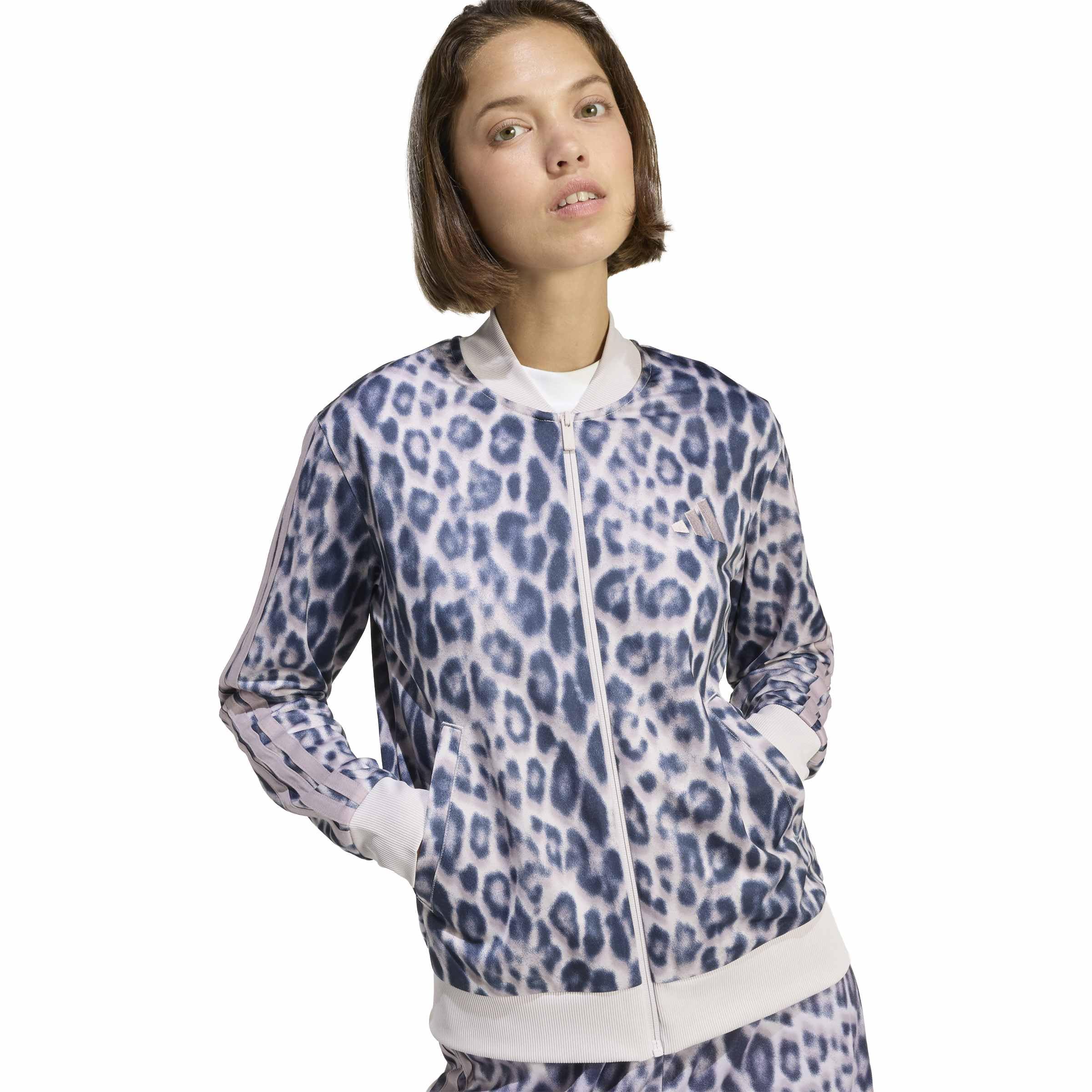 adidas Essentials 3-stripes Tracksuit Animal Aop Chándal Mujer (Pack de 1)