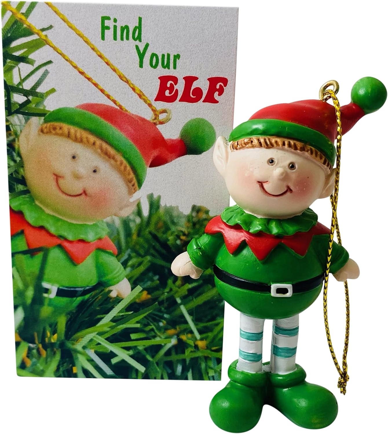 Elf Ornament Legend Set Find Your Hidden Elves Christmas