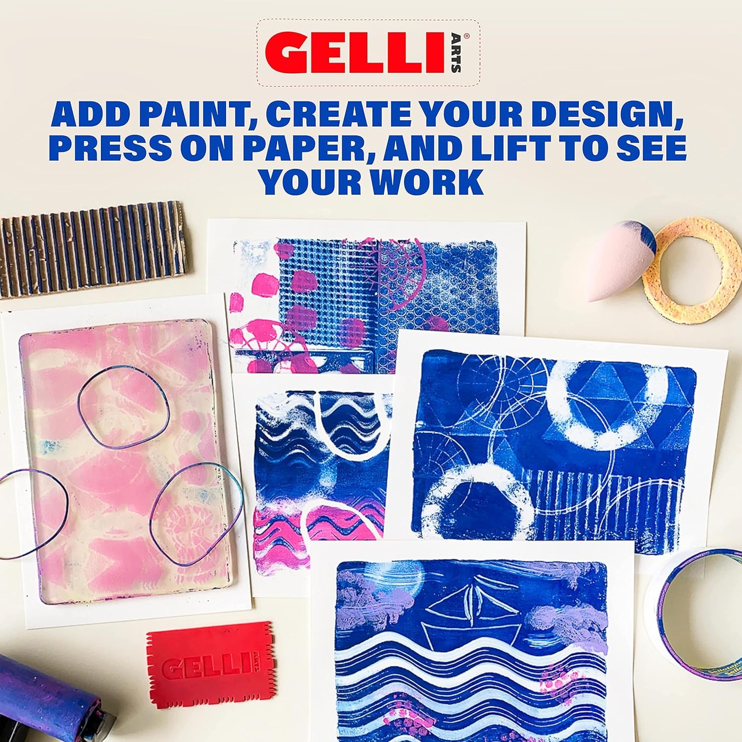 Gelli Arts Placa de gel, 18 x 24 pulgadas