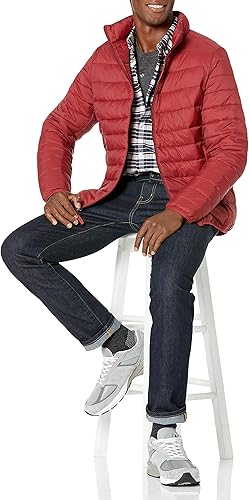 Miniatura 9 de Tienda Essentials Men's Packable Lightweight Water-Resistant Puffer Jacket (Available in Big & Tall)