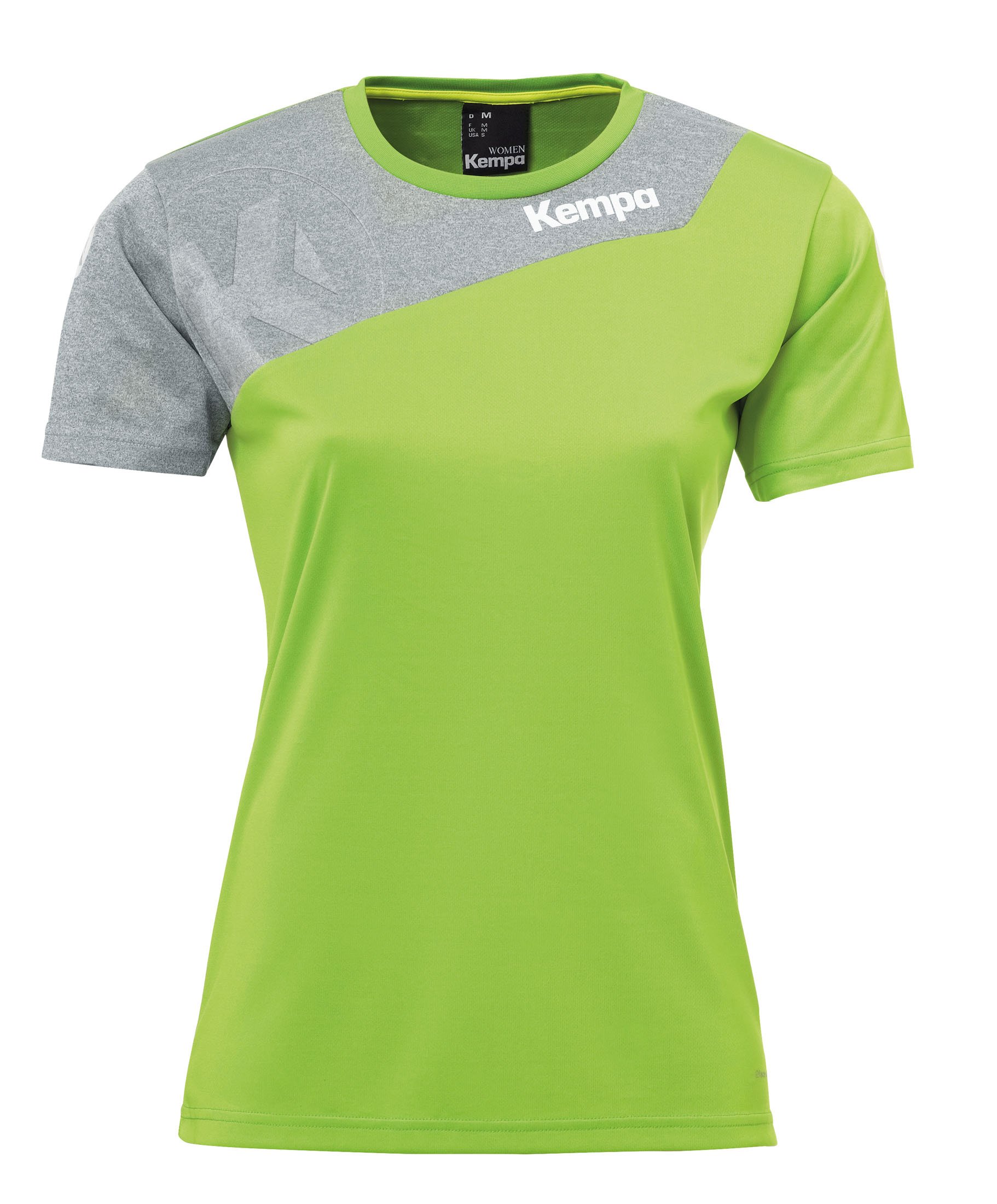 Kempa Boys Core 2.0 Jersey Ladies Jersey - Hope Green/Dark Grey Melan, XS