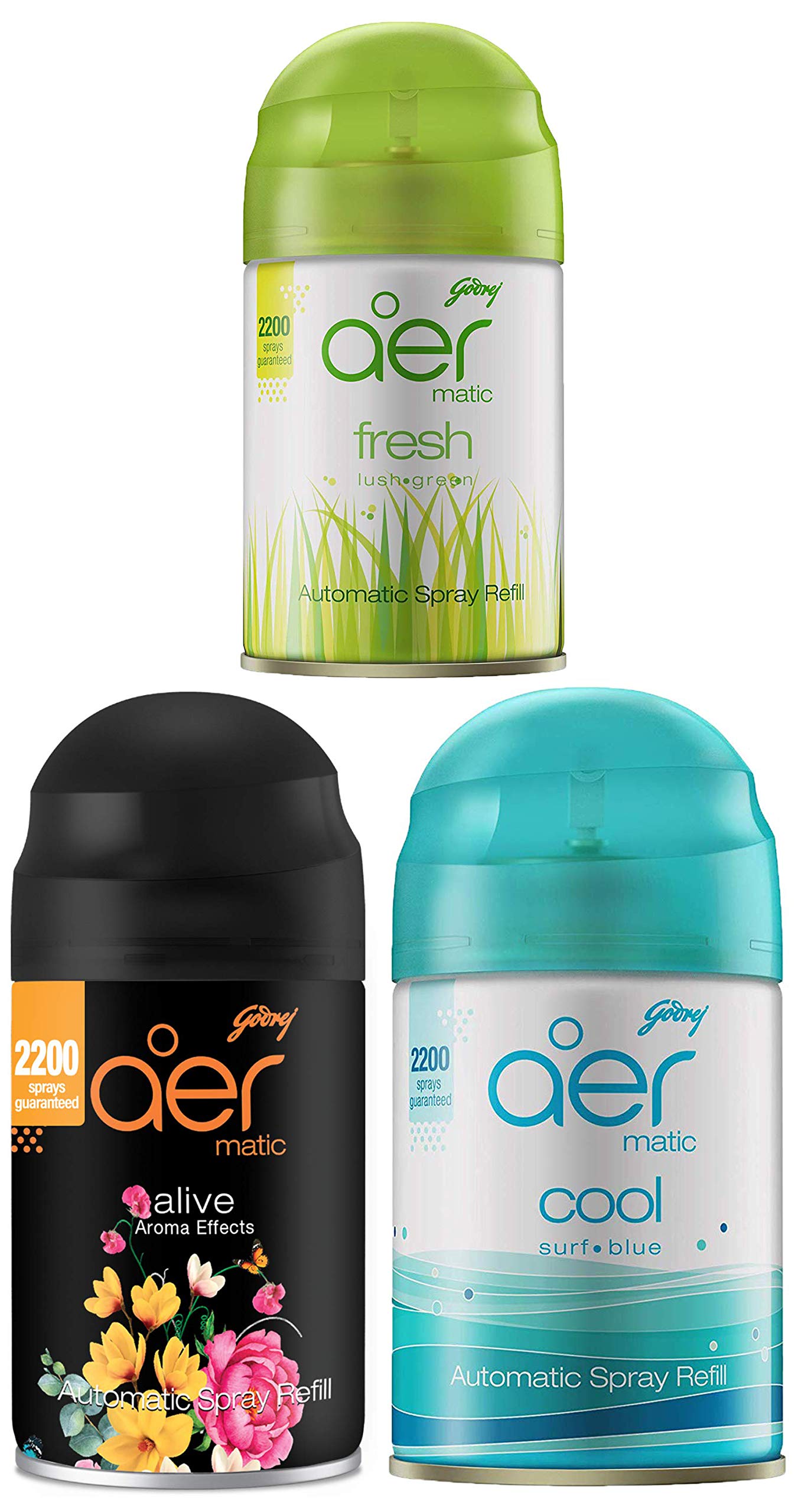 Buy Godrej aer Smart Matic Automatic Air Freshener Refill, Premium