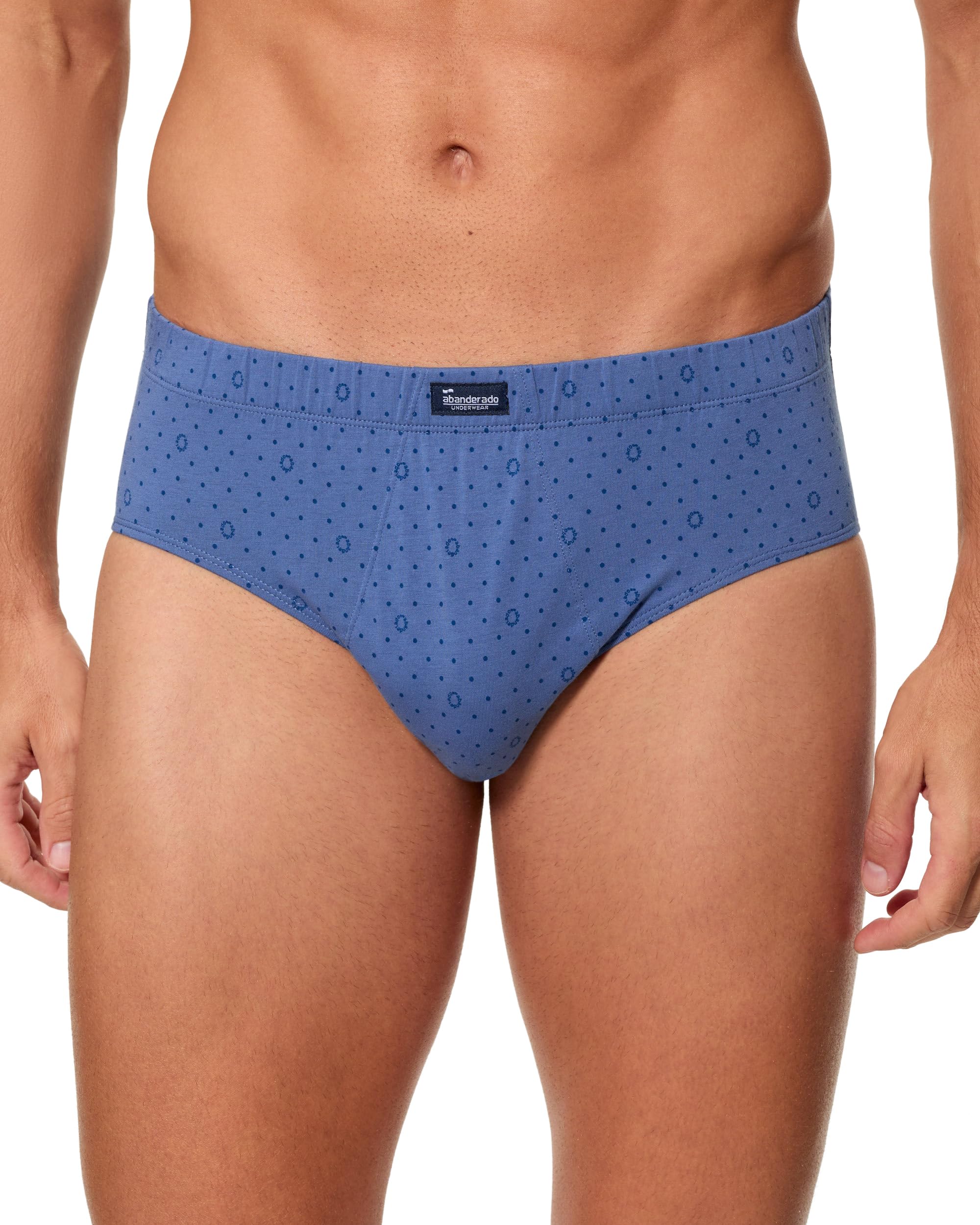 Abanderado Slip semicorto Línea Original Estampados Hombre x3