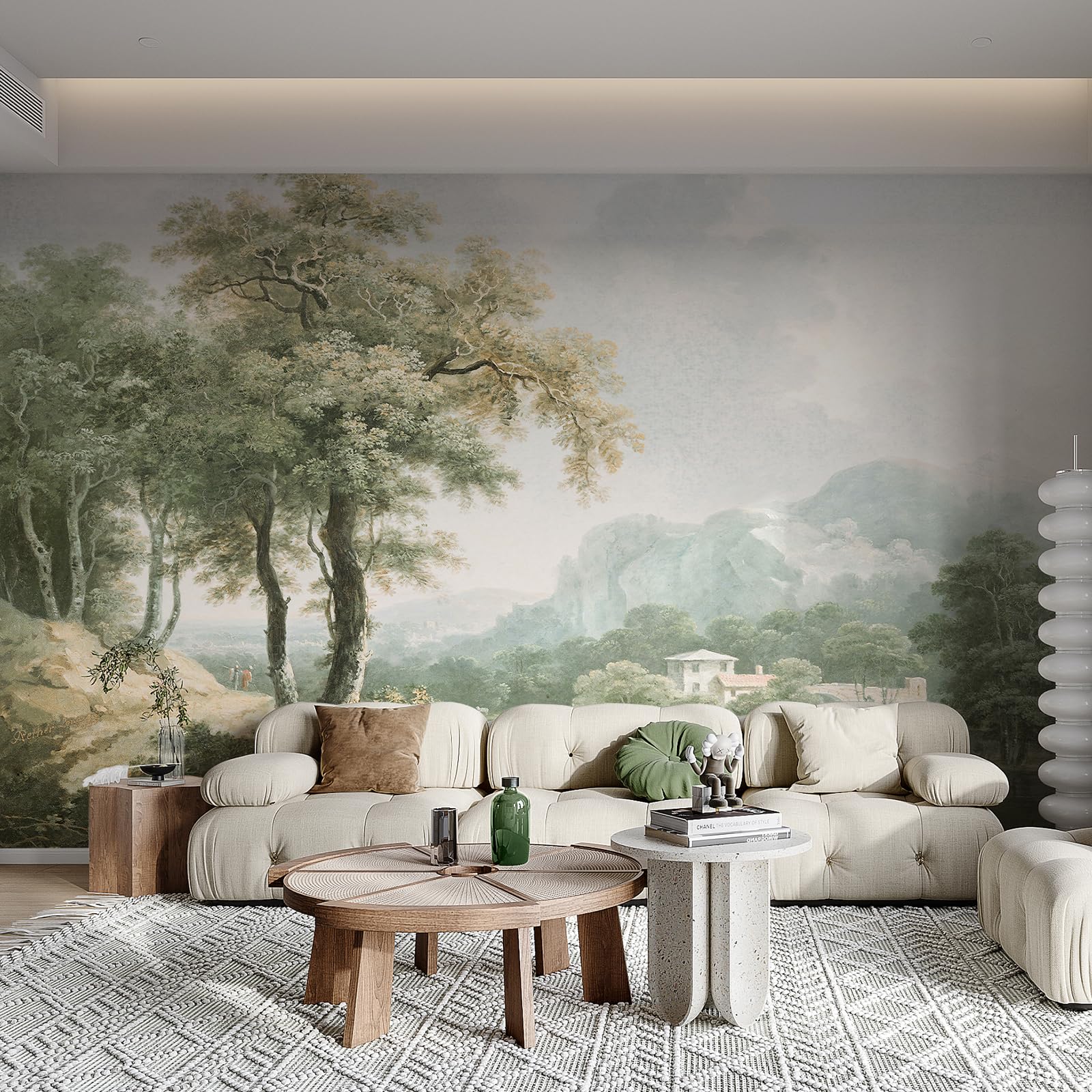 Amazon.com: Zeeko Vintage Forest Wall Murals Peel and Stick 148
