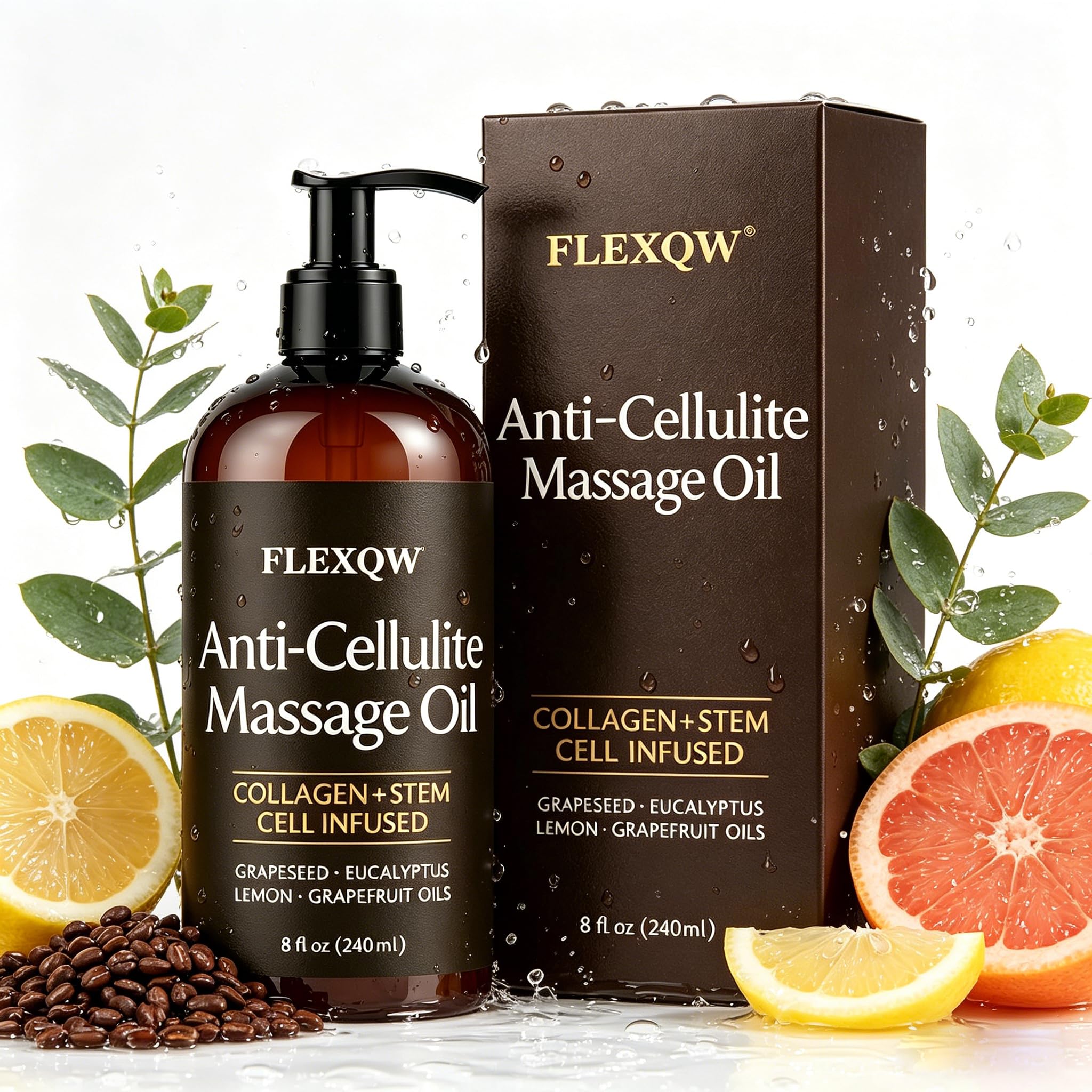 Amazon.com: FLEXQW Anti-CelluliteMassage Oil Relieve Muscle Pain